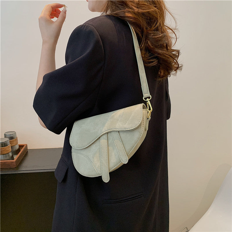 Double-shoulder Strap Underarm Bag High Sense