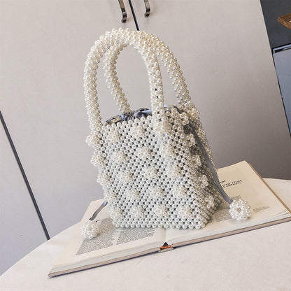 Sac à dîner tissé en perles