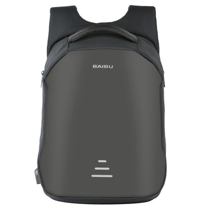 Mochila antirrobo para ordenador portátil de 15,6 pulgadas para hombre y mujer, con carga USB, mochila escolar para portátil, mochila de viaje impermeable Oxford