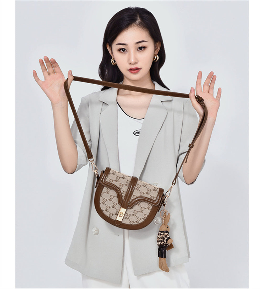 Summer One-shoulder Cross-body Niche Design Fashion Texture Women's Bag