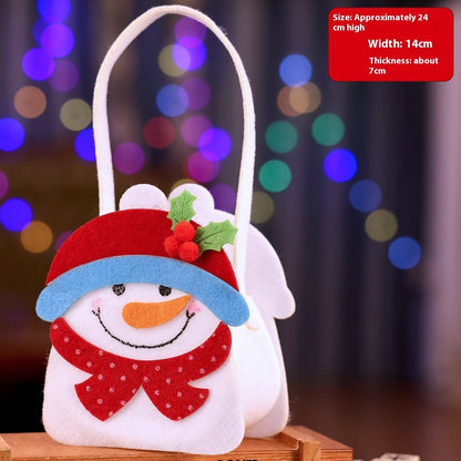 Gift Christmas Decoration Portable Candy Bag