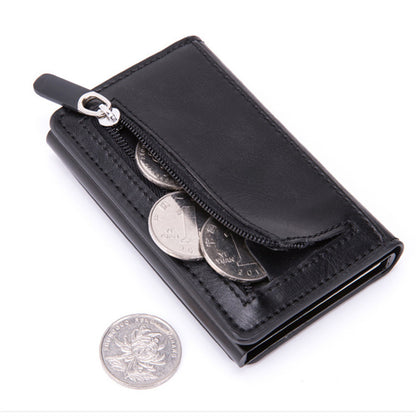 ZOVYVOL Smart Wallet Anti Theft RFID Blocking Card Case Alum