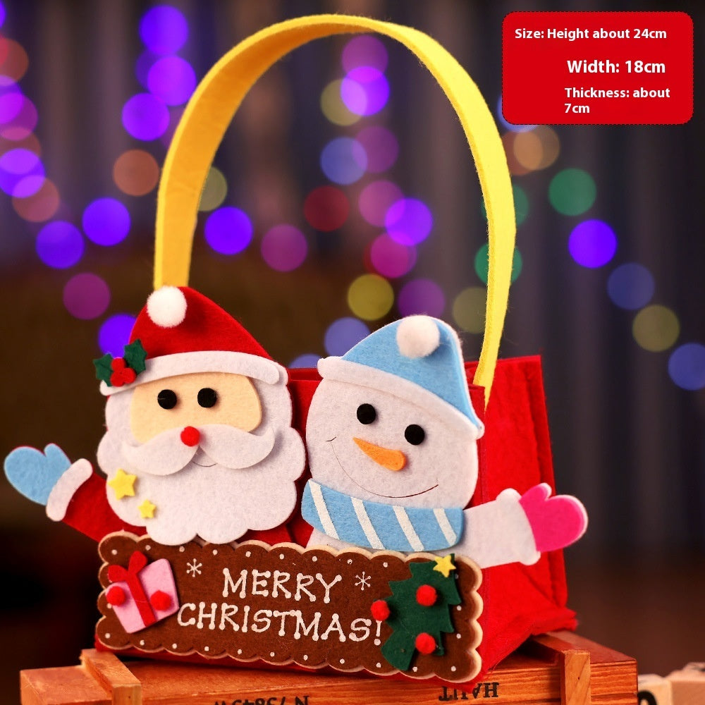 Gift Christmas Decoration Portable Candy Bag