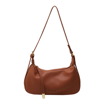 Simple Shoulder Messenger Minority Fashion Portable Dumpling Bag