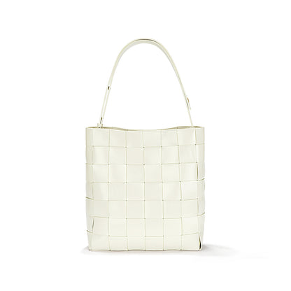 Sac seau tissé tendance pour femme