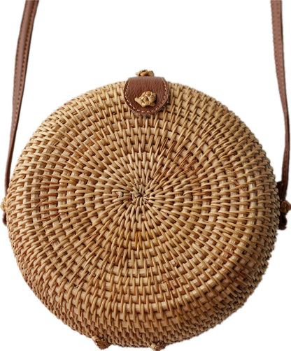 Fashion Personality Retro Rattan Weave Bag