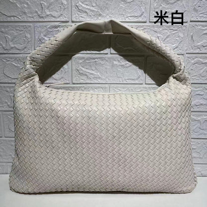 Woven Bag Women's Large Large Capacity Shoulder Handbag