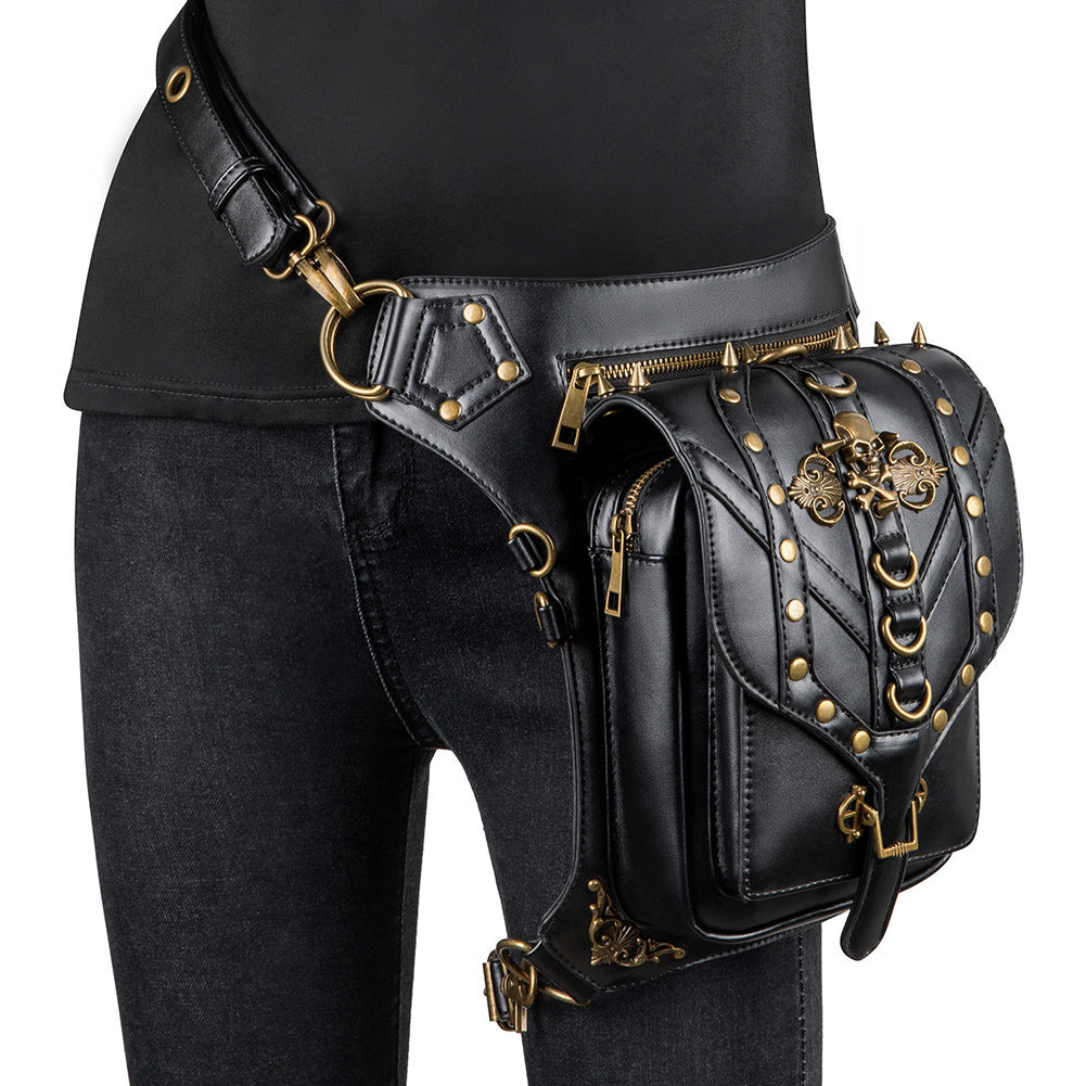 Un bolso bandolera retro steampunk para mujer