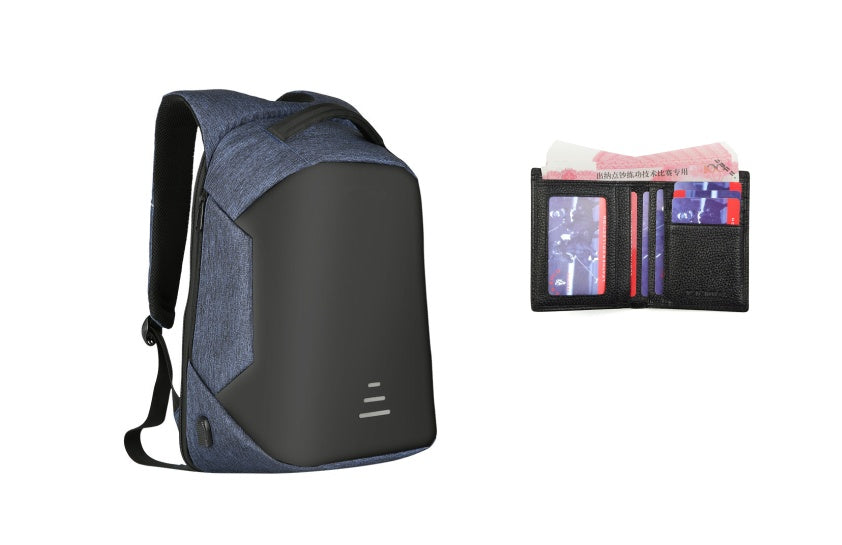 Full Anti-theft Backpack USB Charging Business Pack