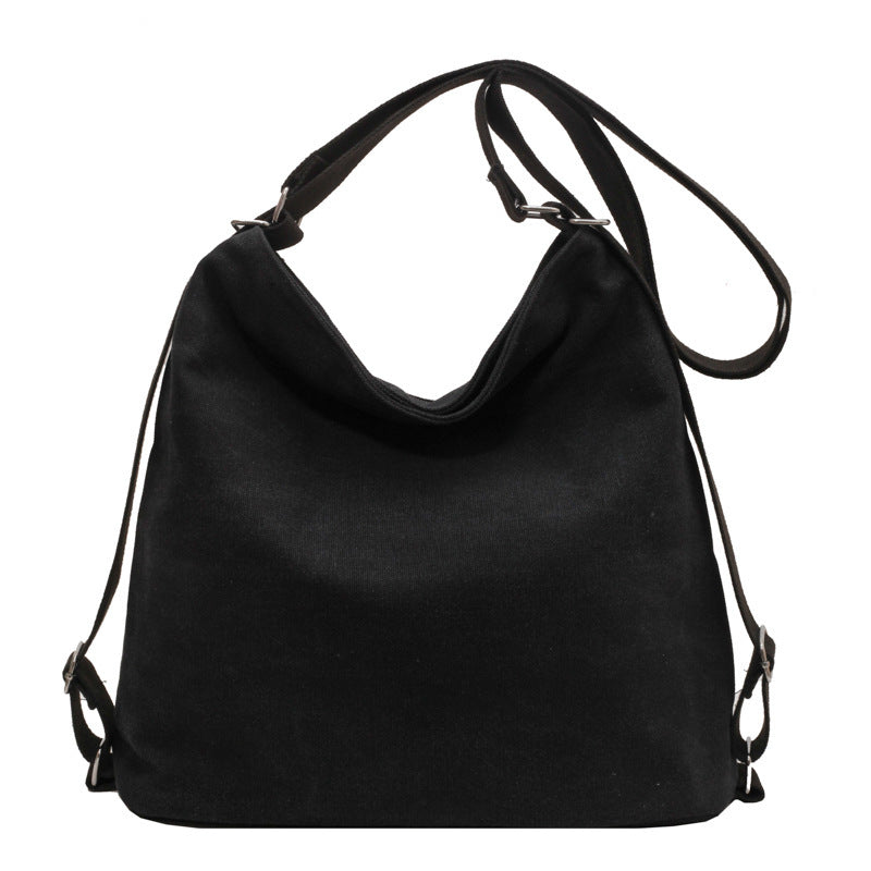 Stylish And Versatile Canvas Bag Commuter's All-matching Crossbody Shoulder Bag