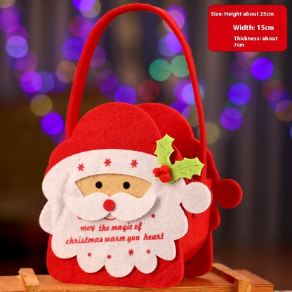 Gift Christmas Decoration Portable Candy Bag