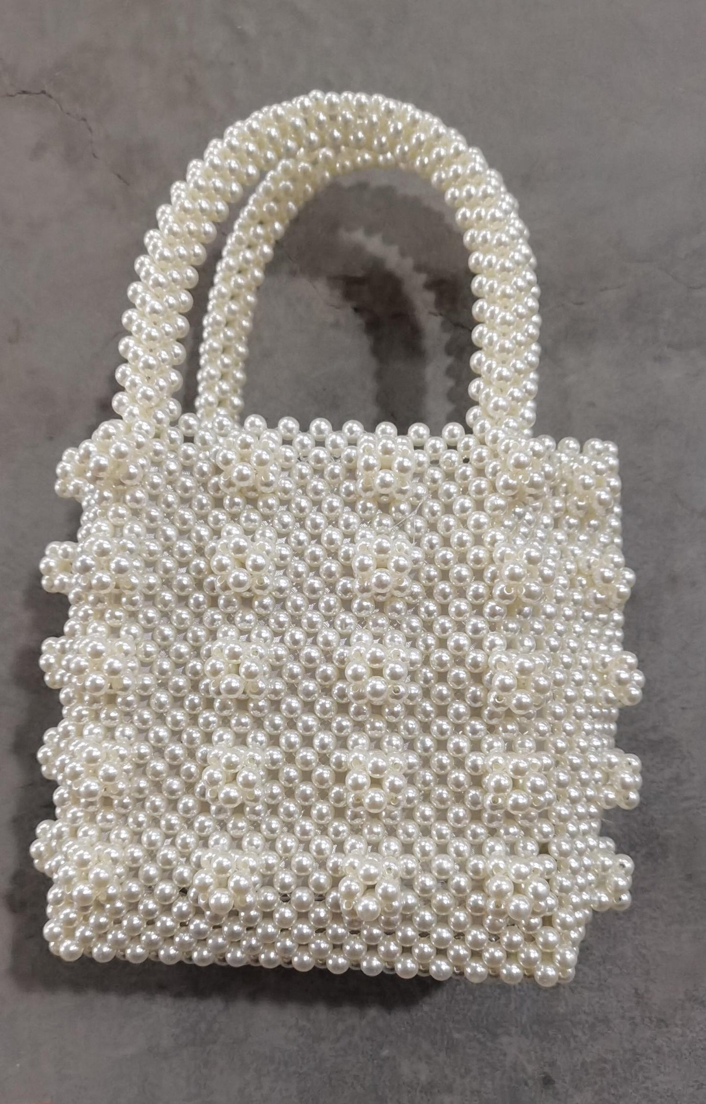 Sac à dîner tissé en perles