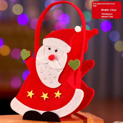 Gift Christmas Decoration Portable Candy Bag