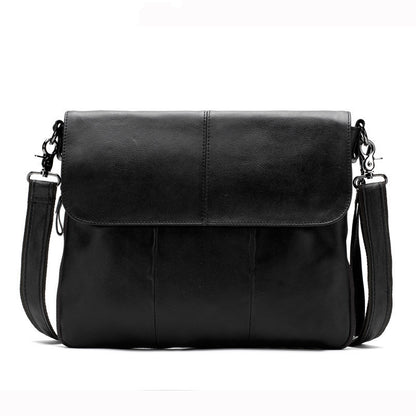 Men's business flap shoulder bag