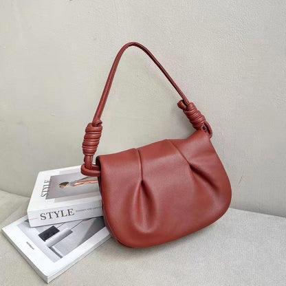 Petit sac bandoulière en cuir souple