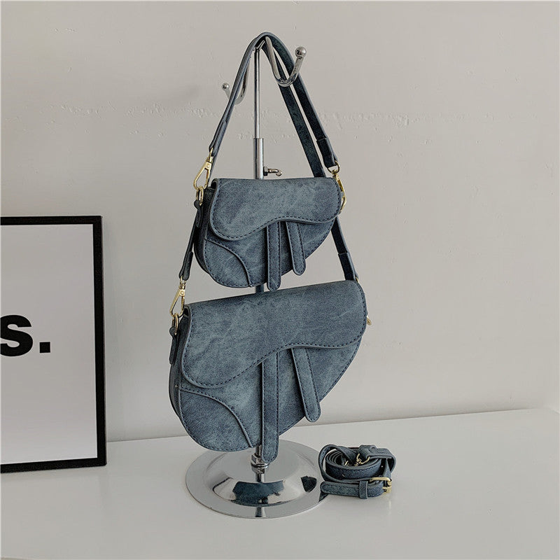 Double-shoulder Strap Underarm Bag High Sense