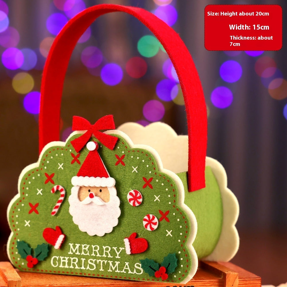 Gift Christmas Decoration Portable Candy Bag