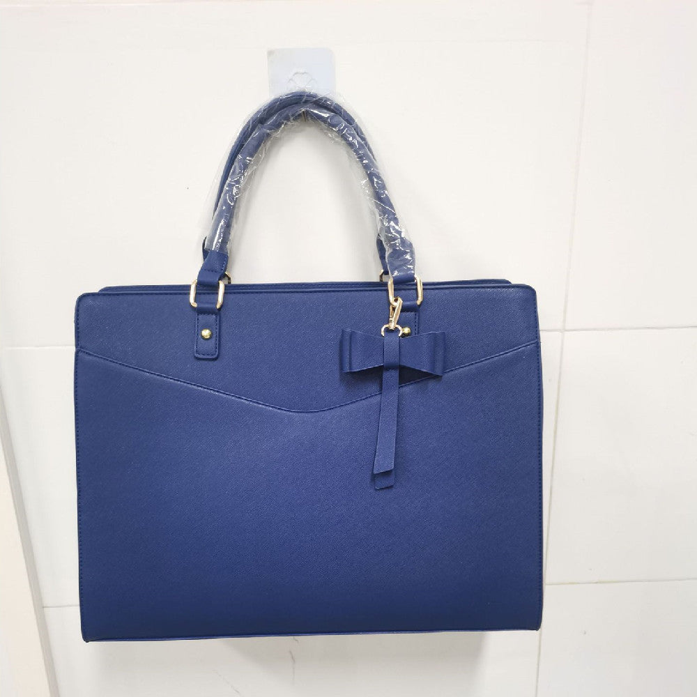 Sac pour ordinateur portable personnalisé de couleur unie