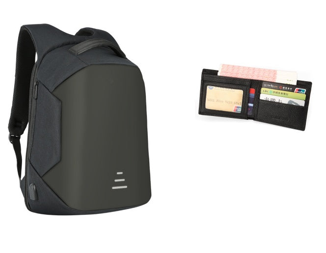 Full Anti-theft Backpack USB Charging Business Pack