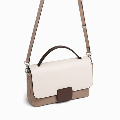 Sac messager en cuir tendance pour femme, sac à bandoulière polyvalent, sac à main tendance