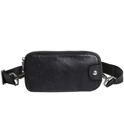 Bolso bandolera informal para teléfono móvil de un solo hombro para hombre