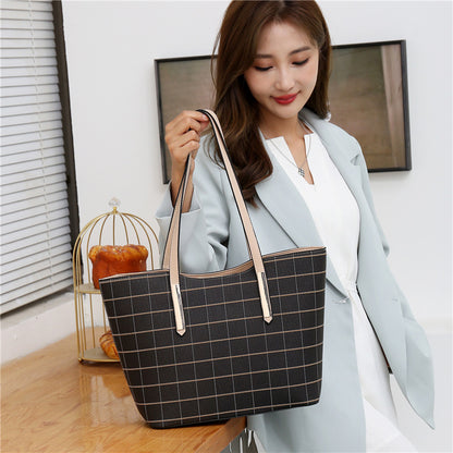 New Korean Fashion Four-piece Set Texture Shoulder Women Hand-carrying Crossbody Bag