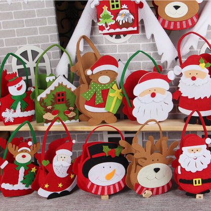 Gift Christmas Decoration Portable Candy Bag