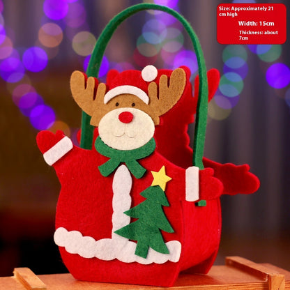 Gift Christmas Decoration Portable Candy Bag