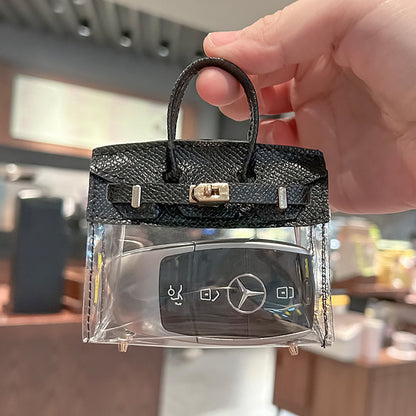 Popular Internet Celebrity Key Cover Handbag Transparent Small Bag