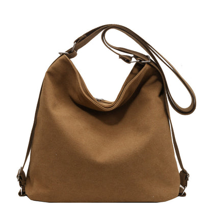 Stylish And Versatile Canvas Bag Commuter's All-matching Crossbody Shoulder Bag