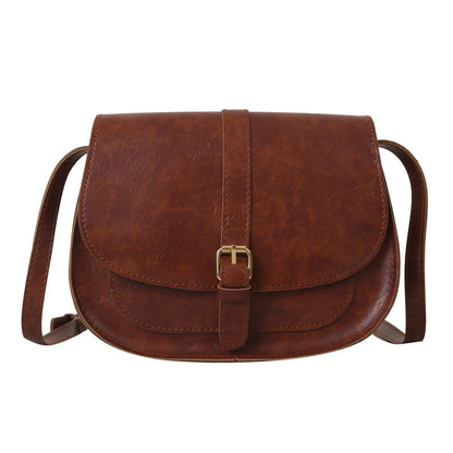 Women's Casual Fashion One Shoulder Saddle Bag