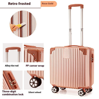 18-inch Trolley Case Printed Pattern Luggage Small Children Suitcase Boarding Bag Suitcase