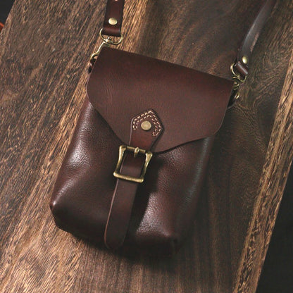 Handmade Top Leather Shoulder Bag