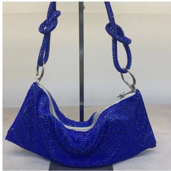 Sac à main simple à strass pour femme