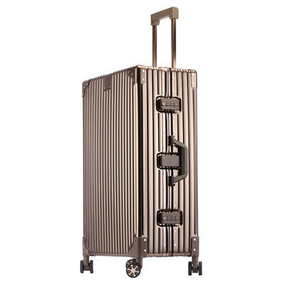 Aluminum Magnesium Alloy Luggage Large Capacity Trolley Case