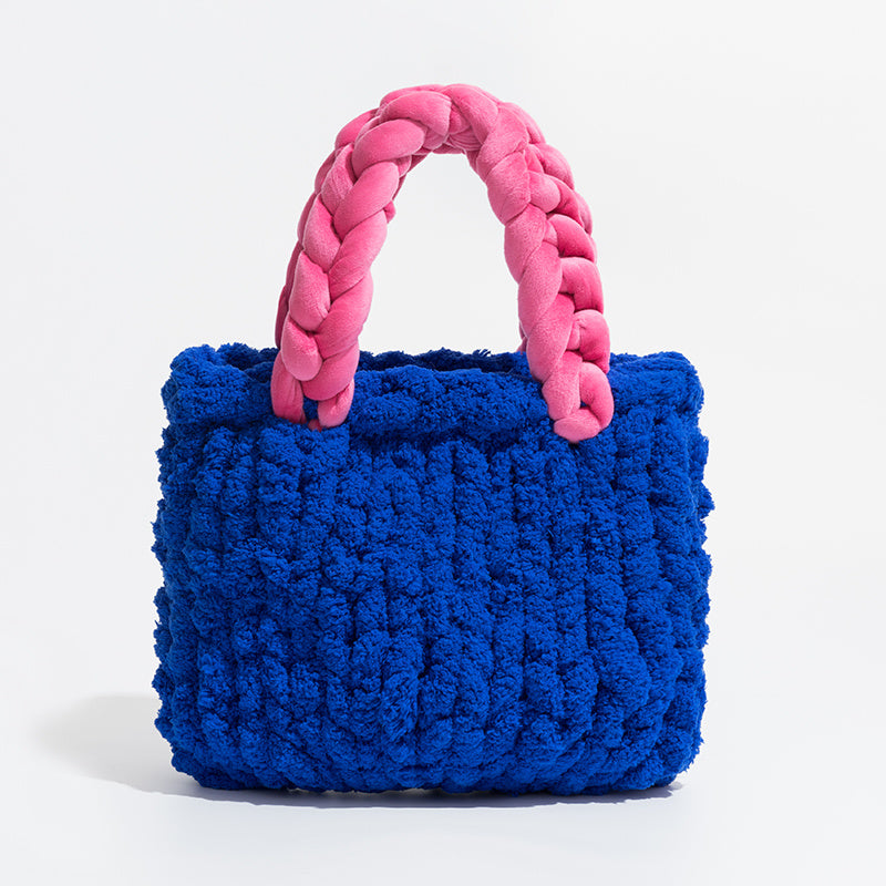 Sac seau tissé à la main pour femme