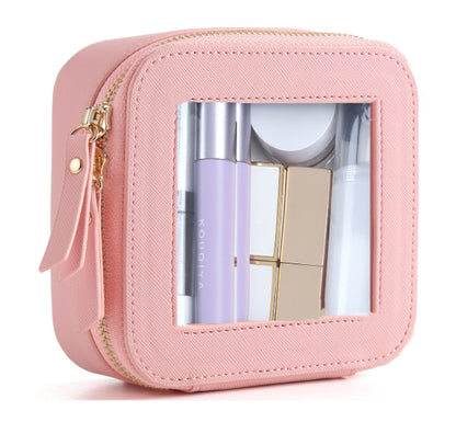 Transparent Pu Cosmetic Bag Small Cosmetics Storage Bag