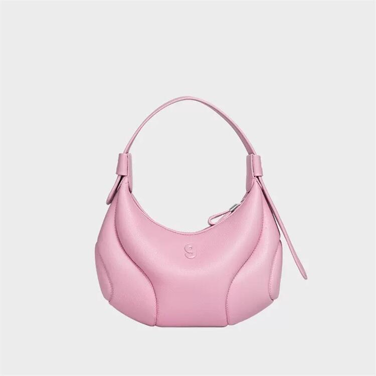 Bolso bandolera pequeño con forma de media luna para mujer Underarm