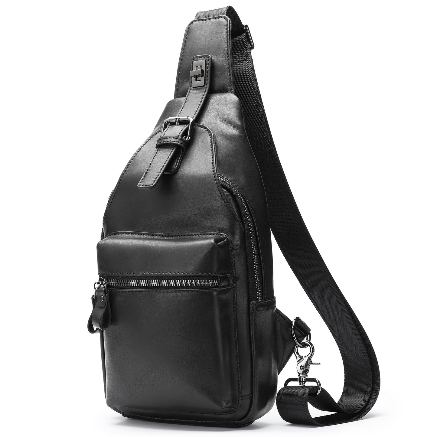 Bolso bandolera de piel para hombre estilo bandolera para hombre