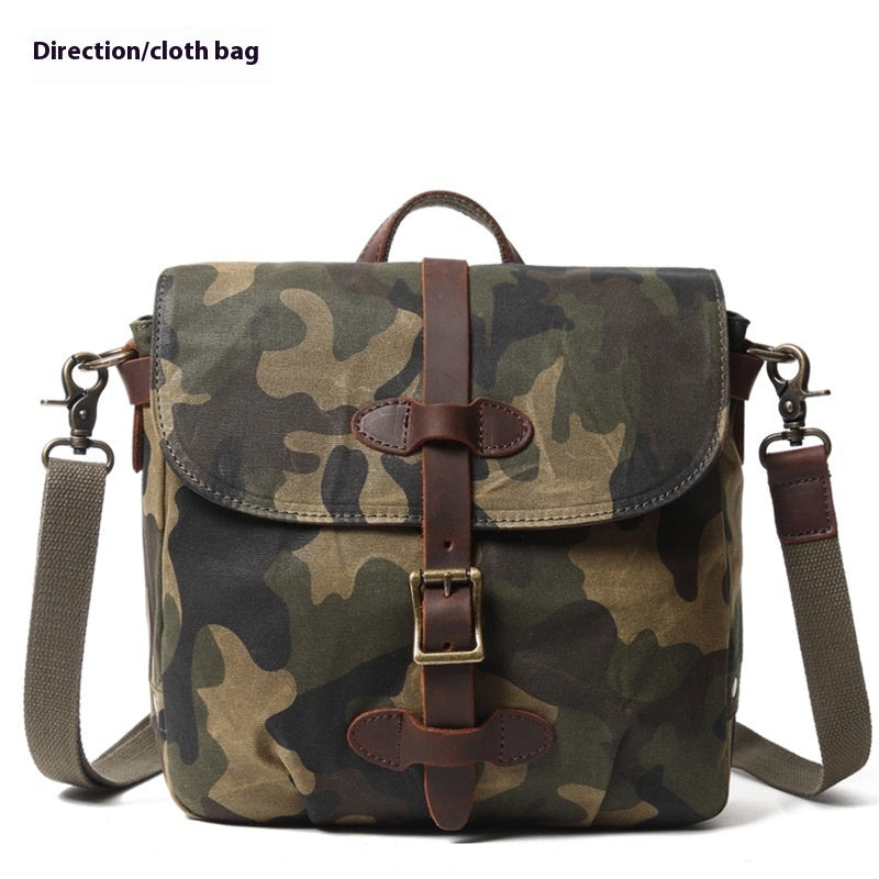 Waterproof Canvas Shoulder Messenger Bag