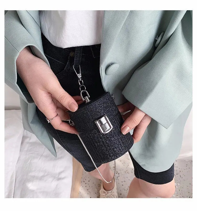 Mini Bags Lipstick Women Buckets Luxury Designer Female Shoulder Bag Crossbody Messenger Small New Fashion Cute Ladies Casual