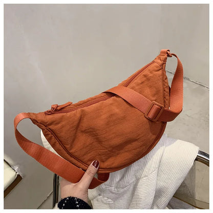 Sac à bandoulière Hobos en nylon décontracté pour femmes, sacs à bandoulière de créateur, fourre-tout de grande capacité, sac de voyage pour dames, sacs à main pour femmes 2023