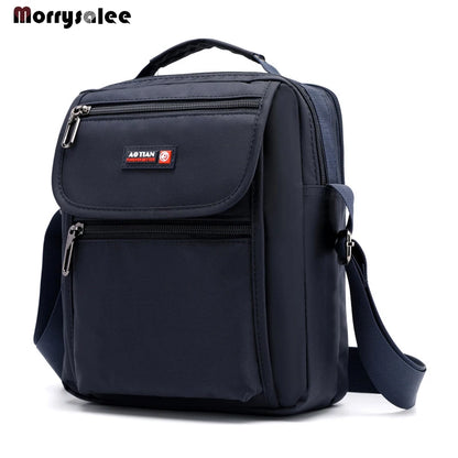 Bolso de hombro para hombre, nuevo, impermeable, multicapa, bandolera, de alta calidad, tamaño pequeño, informal, de viaje, bolso para hombre