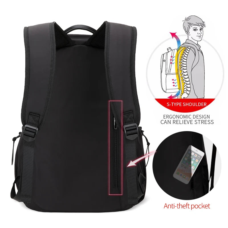 Men Fashion Backpack 15.6inch Laptop Backpack Men Waterproof Travel Outdoor Backpack Teenage Mochila Bag сумка для ноутбука