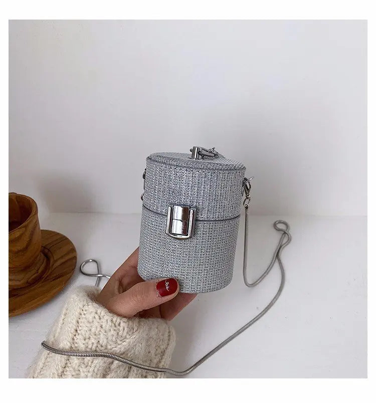 Mini Bags Lipstick Women Buckets Luxury Designer Female Shoulder Bag Crossbody Messenger Small New Fashion Cute Ladies Casual