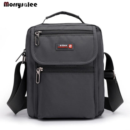 Bolso de hombro para hombre, nuevo, impermeable, multicapa, bandolera, de alta calidad, tamaño pequeño, informal, de viaje, bolso para hombre