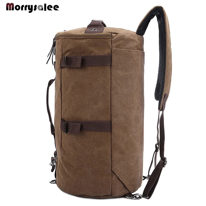 Men Bag Canvas Backpack Large Capacity Man Travel Bag Mountaineering Backpack High Quality 2 sizes Back Pack