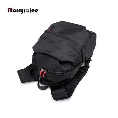 New Men Backpack for 15.0 Inches Laptop 2024 Back Pack Large Capacity Students Backpack Pleated Casual Style Bag Water Repellent