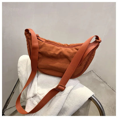 Sac à bandoulière Hobos en nylon décontracté pour femmes, sacs à bandoulière de créateur, fourre-tout de grande capacité, sac de voyage pour dames, sacs à main pour femmes 2023