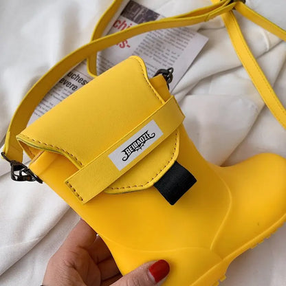 Personalized Water Shoses Shape Shoulder Bags Women Cute Candy Color Crossbody Bag Funny Small Bag For Summer